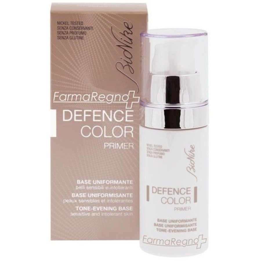 Bionike Defence Color Primer Base Uniformante, 30ml – Primer Levigante Make Up