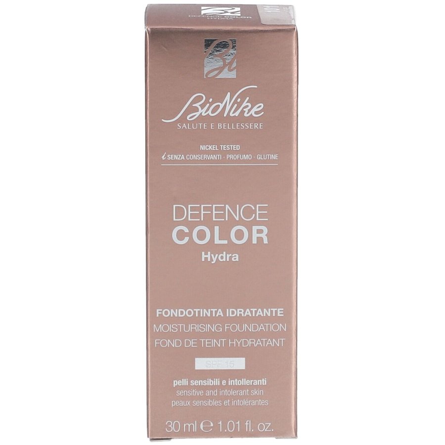 Fondotinta BioNike Hydra 101 Ivoire – Idratante, Effetto Luminoso, SPF 15, 30 ml
