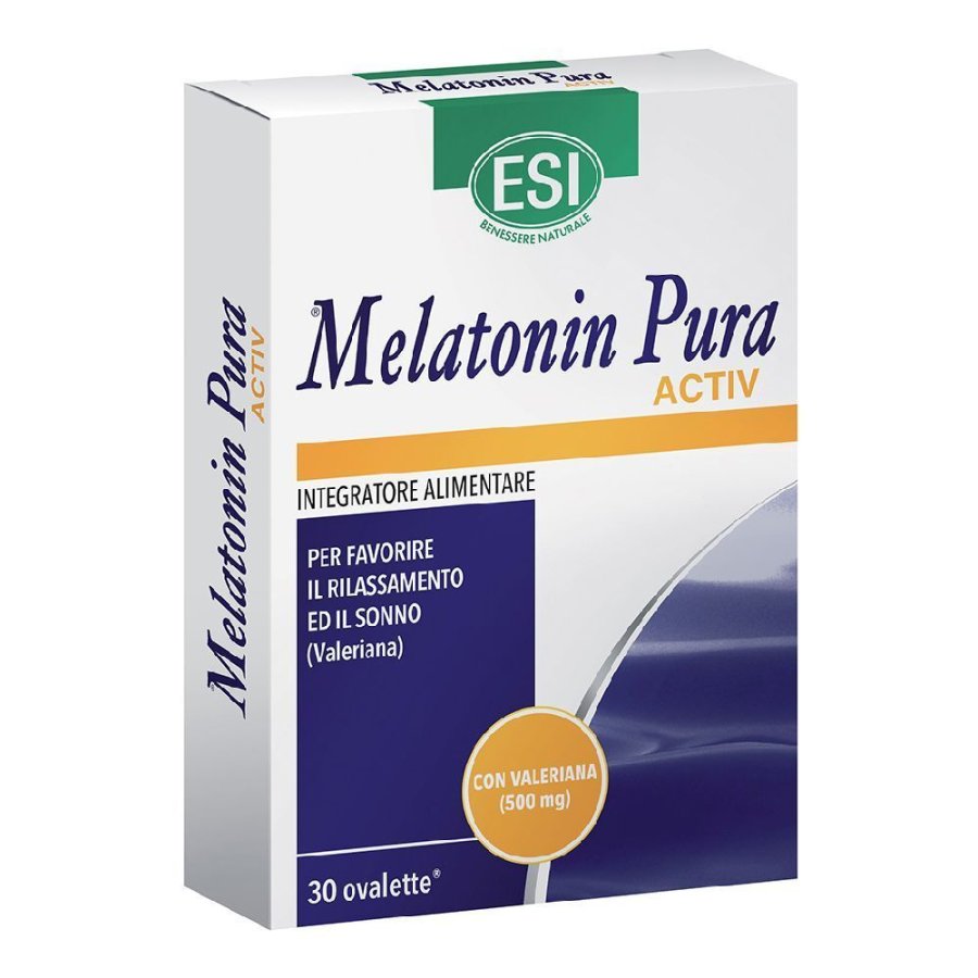 ESI, Melatonin Pura Activ, 30 Ovalette