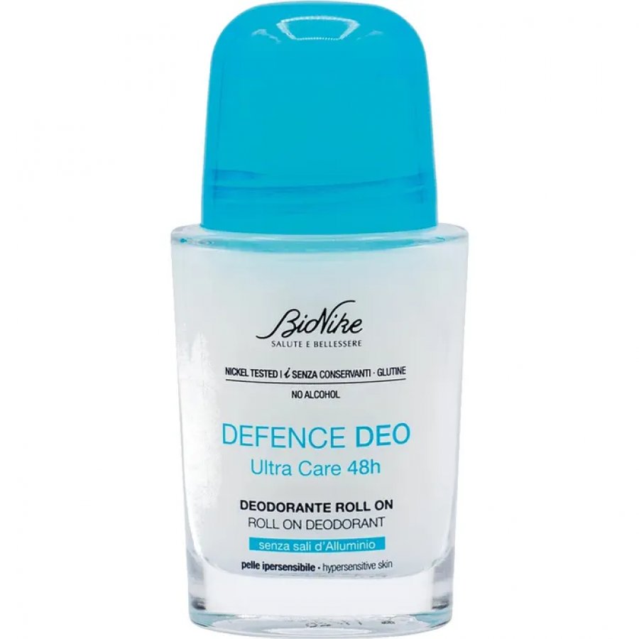 Bionike Defence Deo Roll On Senza Sali d'Alluminio 50ml - Deodorante Delicato