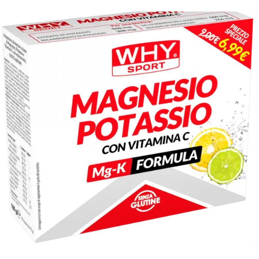 Why Sport Magnesio Potassio 10 Bustine