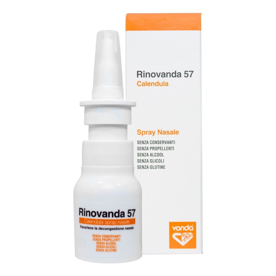 Rinovanda 57 Spray Nasale Calendula, 20 ml