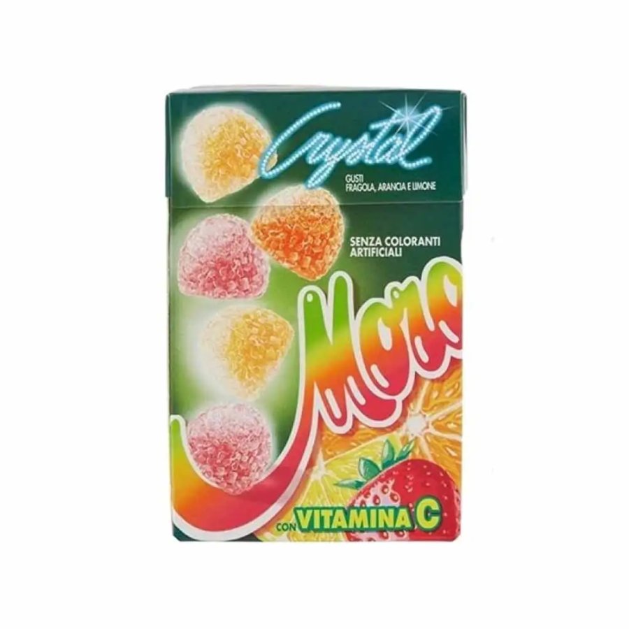 Morositas Crystal Caramelle Morbide Con Vitamina C, 50 g Morositas Crystal Caramelle Morbide Con Vitamina C, 50 g