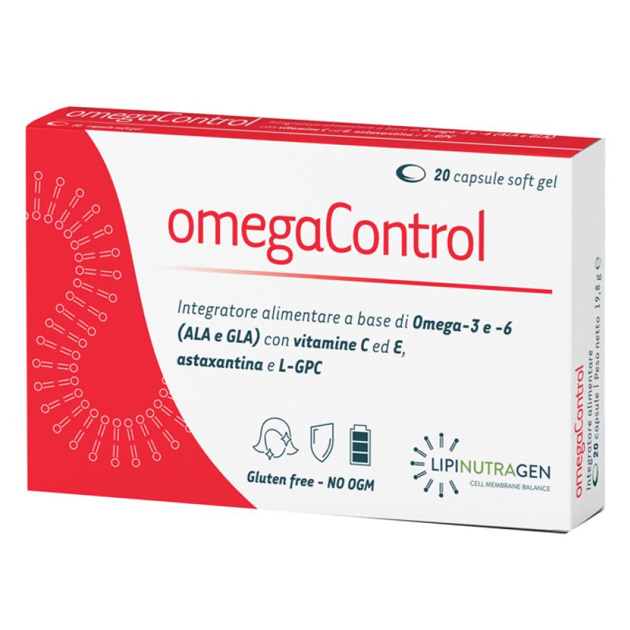 omegaControl, 20 Capsule Soft Gel