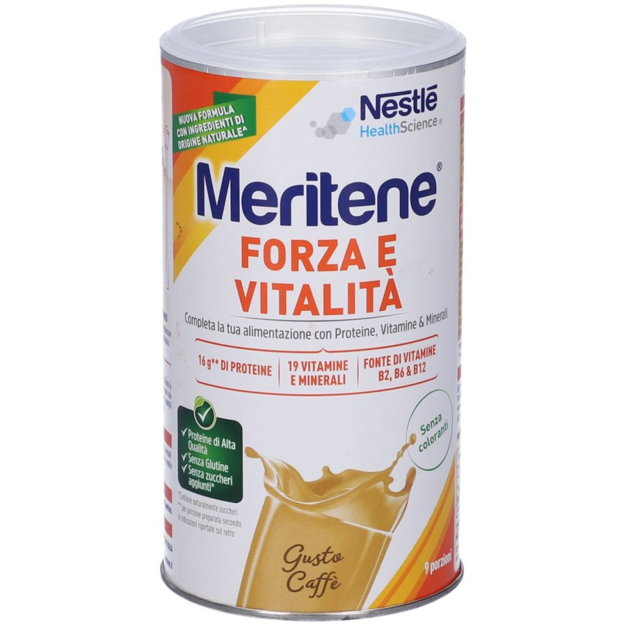 Meritene, Forza & Vitalità Polvere Gusto Caffè, 270 g 