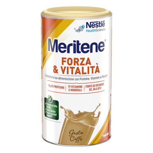 Meritene Forza & Vitalità - Polvere Gusto Caffè, 270g
