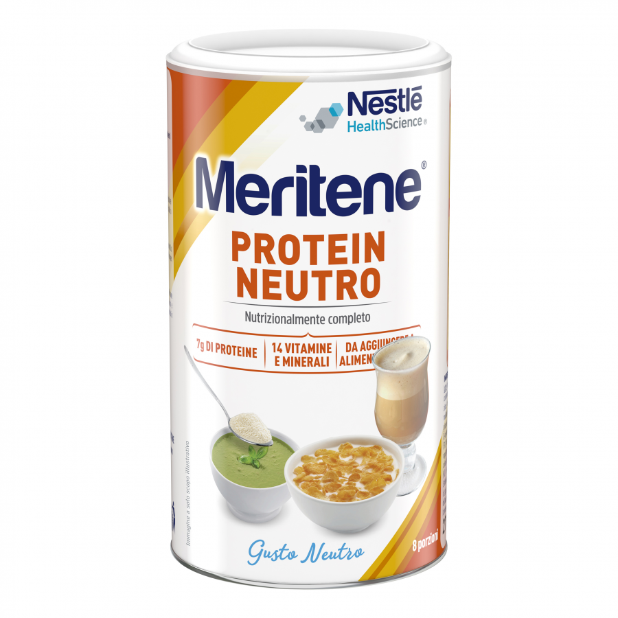 Nestlé Meritene Protein Neutro 270g - Integratore Proteico di Qualità