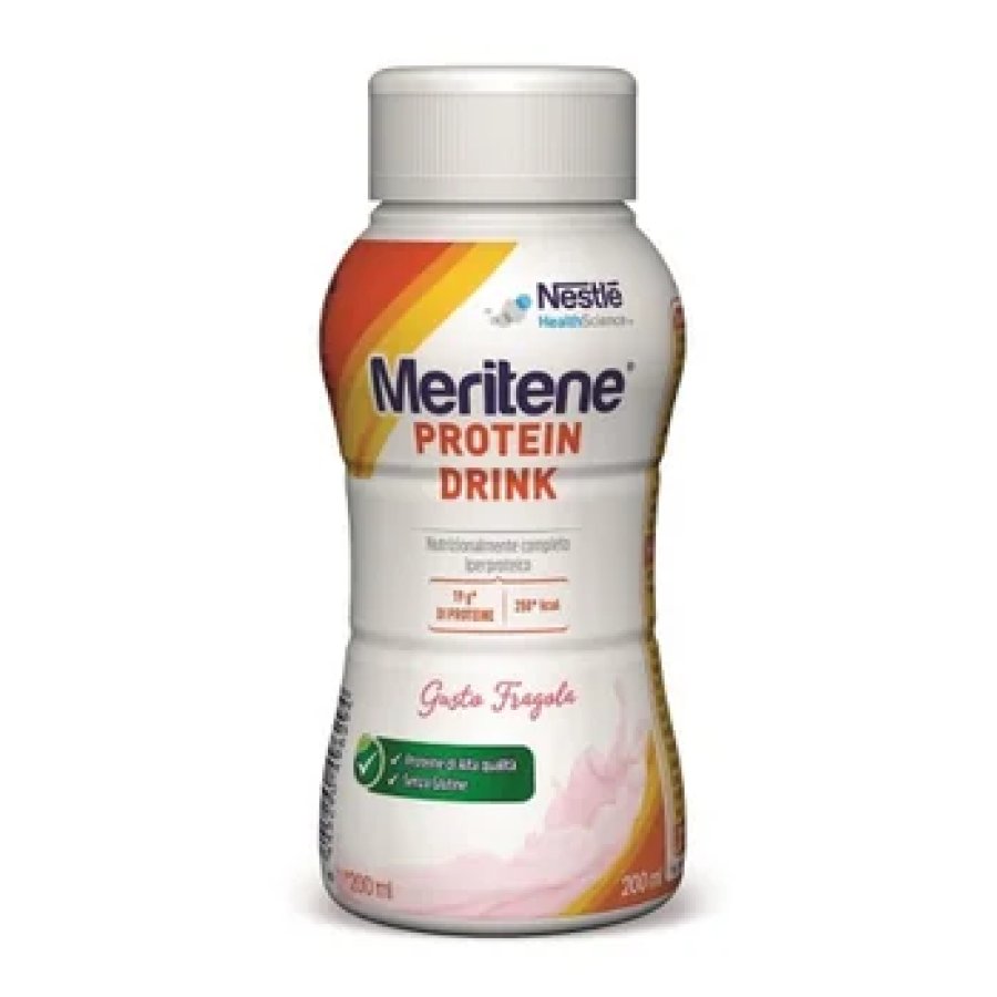 Meritene Drink Fragola, 200 ml 