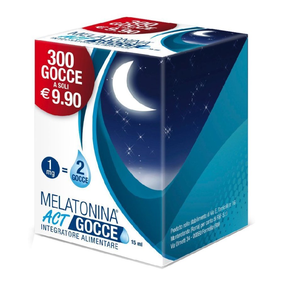 Melatonina Act Gocce, 15 ml