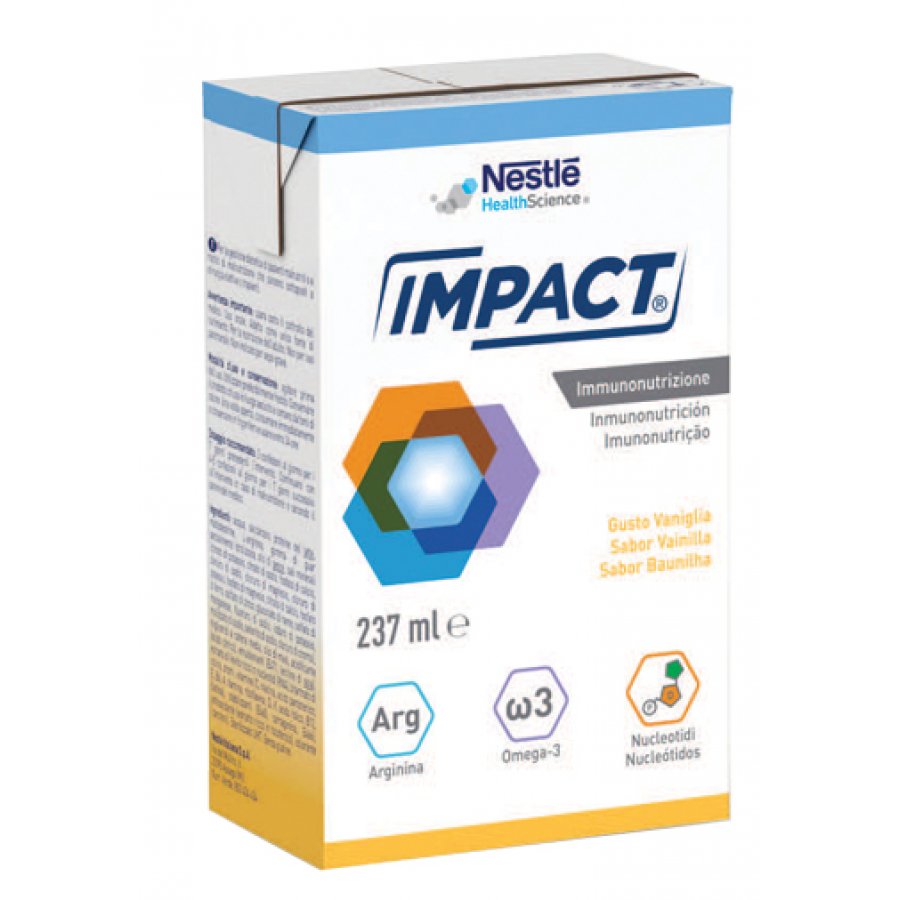 Nestlé Impact Oral Caffè 3x237ml - Integratore Nutrizionale Liquido Energizzante