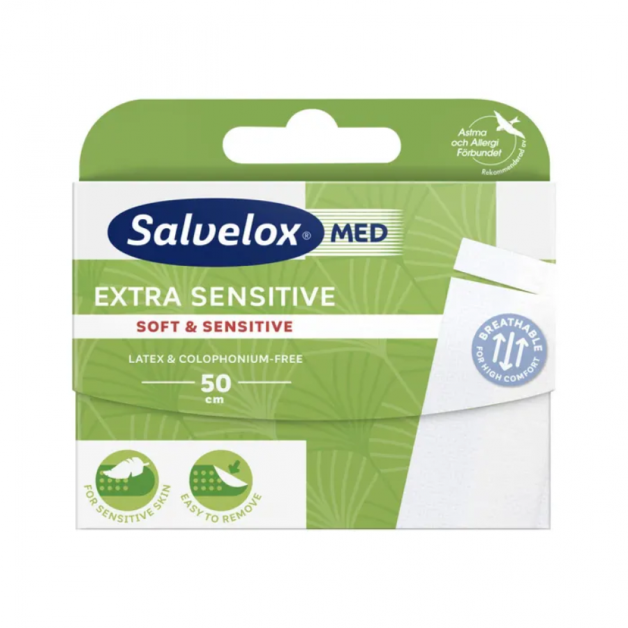 Salvelox Med Extra Sensitive Cerotto 12x50