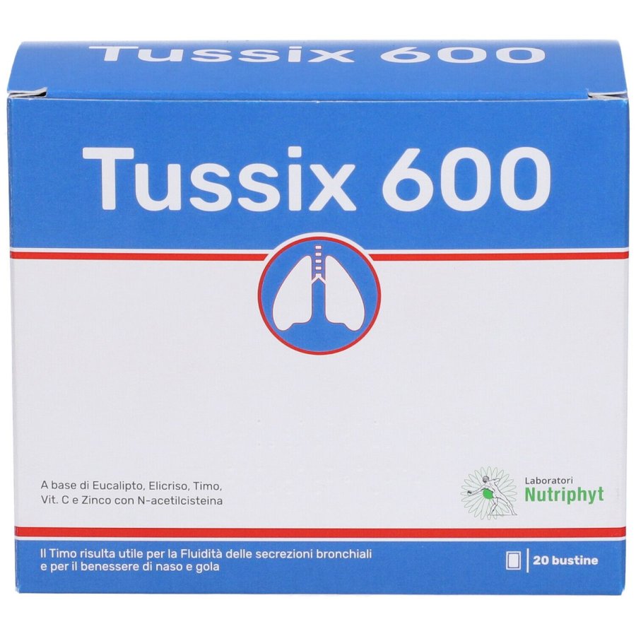 Tussix 600 Integratore Respiratorio 20 Bustine