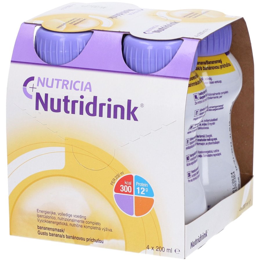 Nutridrink Banana 4x200 ml