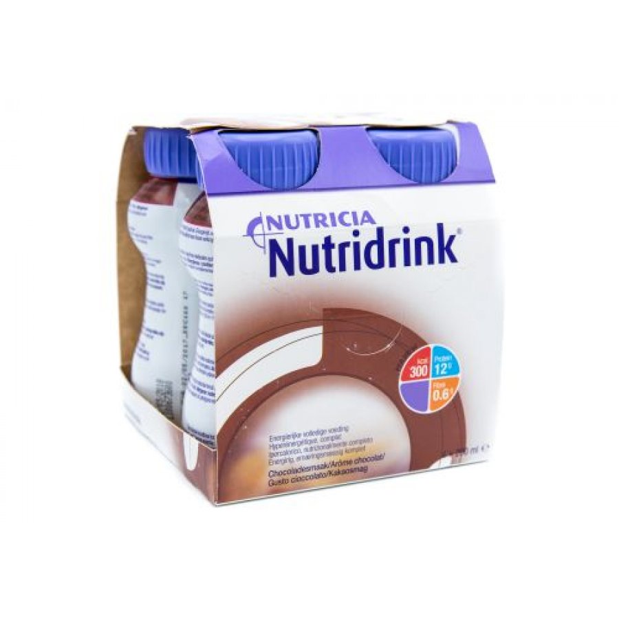 Nutridrink Support Cioccolato 4x200ml - Bevanda Nutrizionale per il Supporto Dietetico