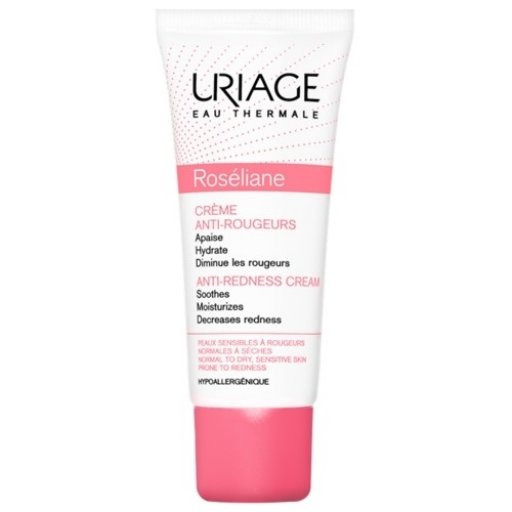 Uriage Roseliane - Crema Anti-Arrossamenti 40ml, Trattamento Lenitivo per la Pelle Sensibile