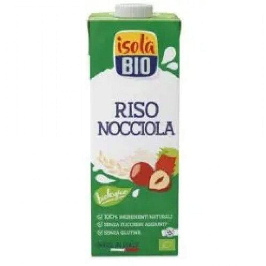 Isolabio Riso Nocciola Drink 1 Litro - 0% Zuccheri