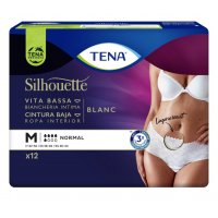 Tena - Pannolone a Mutadina Discreet Taglia Medium 12 Pezzi - Protezione per l'Incontinenza con Comfort