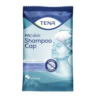 Tena Shampoo Cuffia Pre-Umidificata 1 Pezzo - L'Idratazione Perfetta Senza Risciacquo