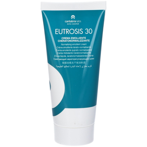 Eutrosis 30 Crema Emolliente Cheratonormalizzante, 100ml - Idratazione per Pelle Secca e Psoriasica
