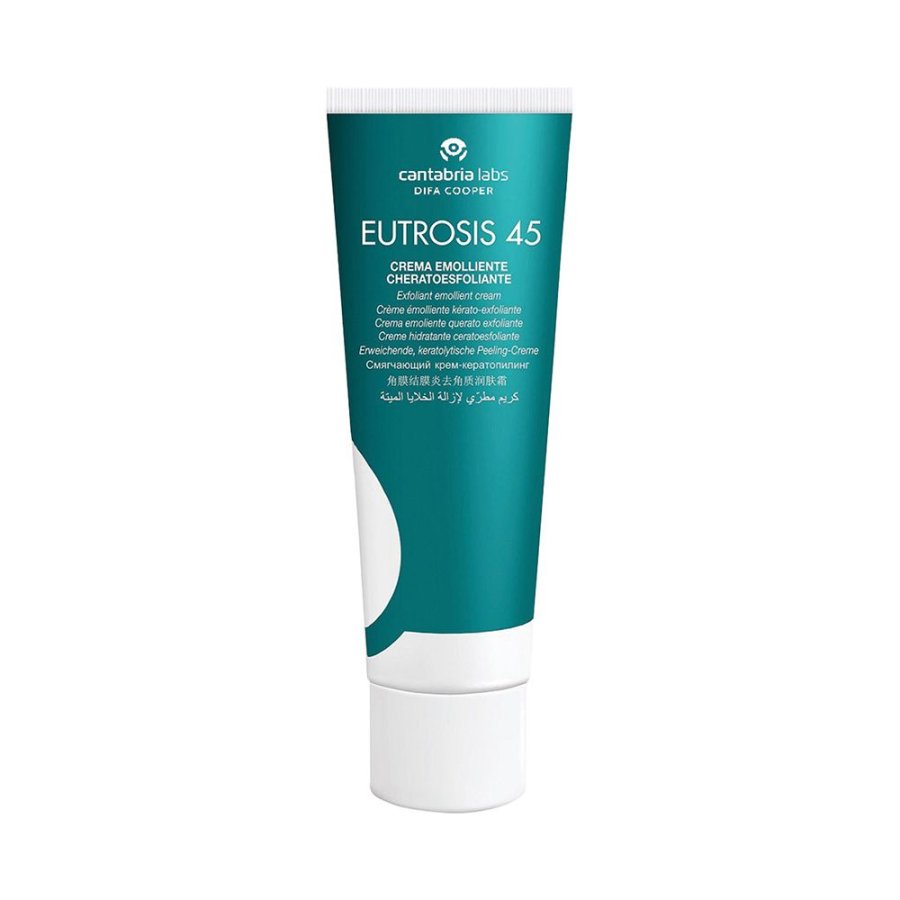 Cantabria, Eutrosis 45 Crema Emolliente Cheratoesfoliante, 75 ml