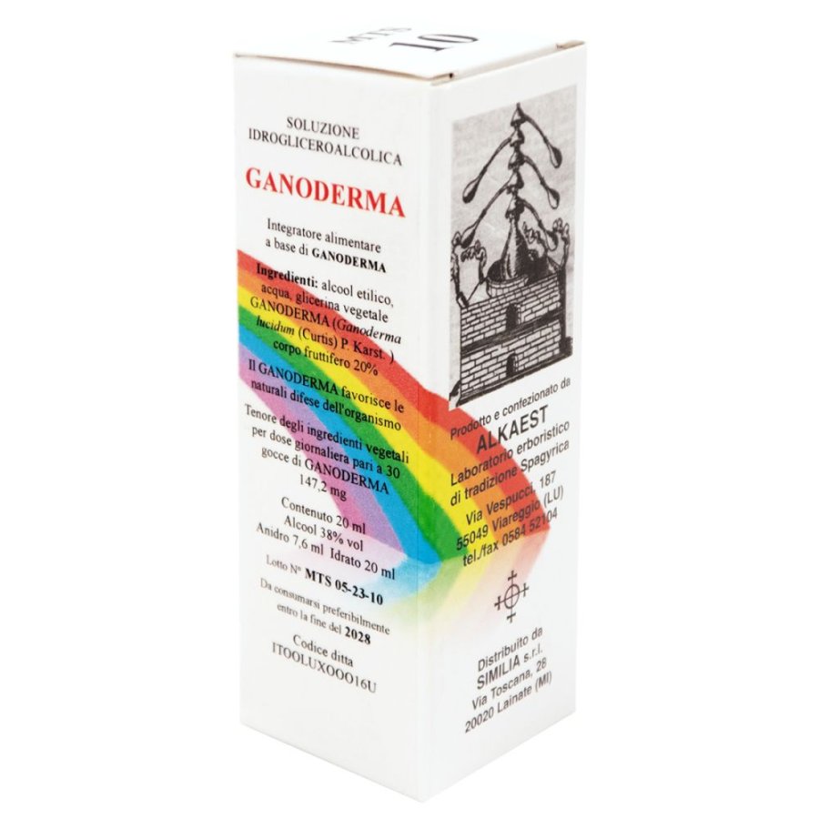 Alkaest, Ganoderma Gocce MTS10, 20 ml