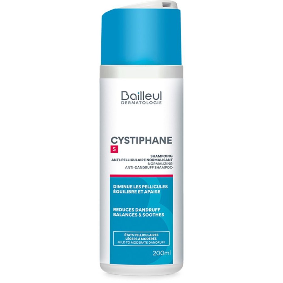 Cystiphane Shampoo Antiforfora Normalizzante S, 200 ml Cystiphane Shampoo Antiforfora Normalizzante S, 200 ml