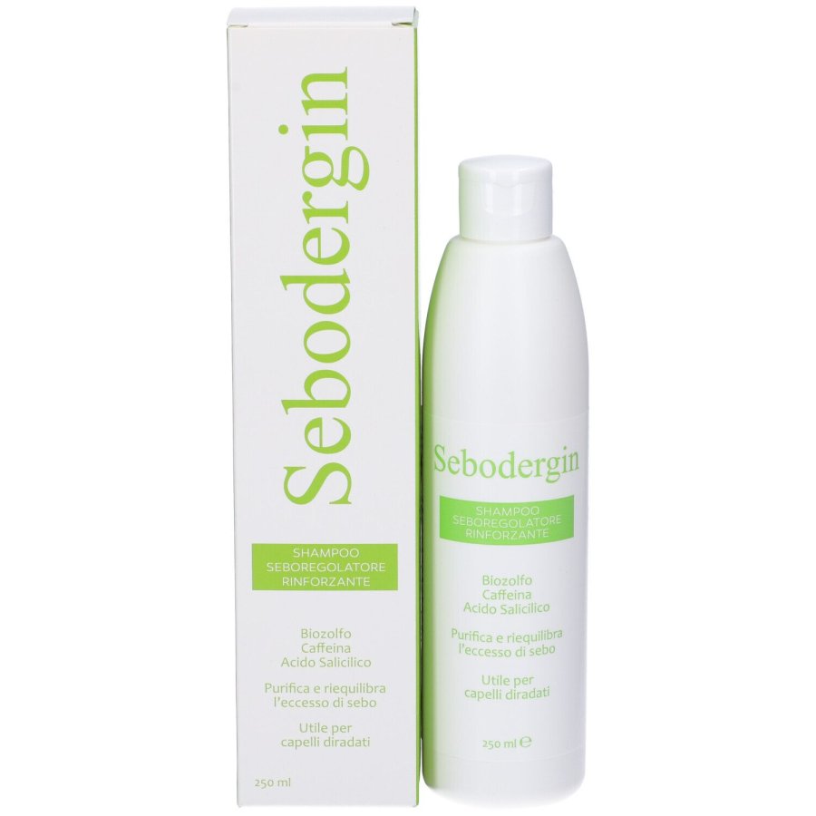 Sebodergin Shampoo Sebo-Regolatore Anti-Caduta, 250 ml