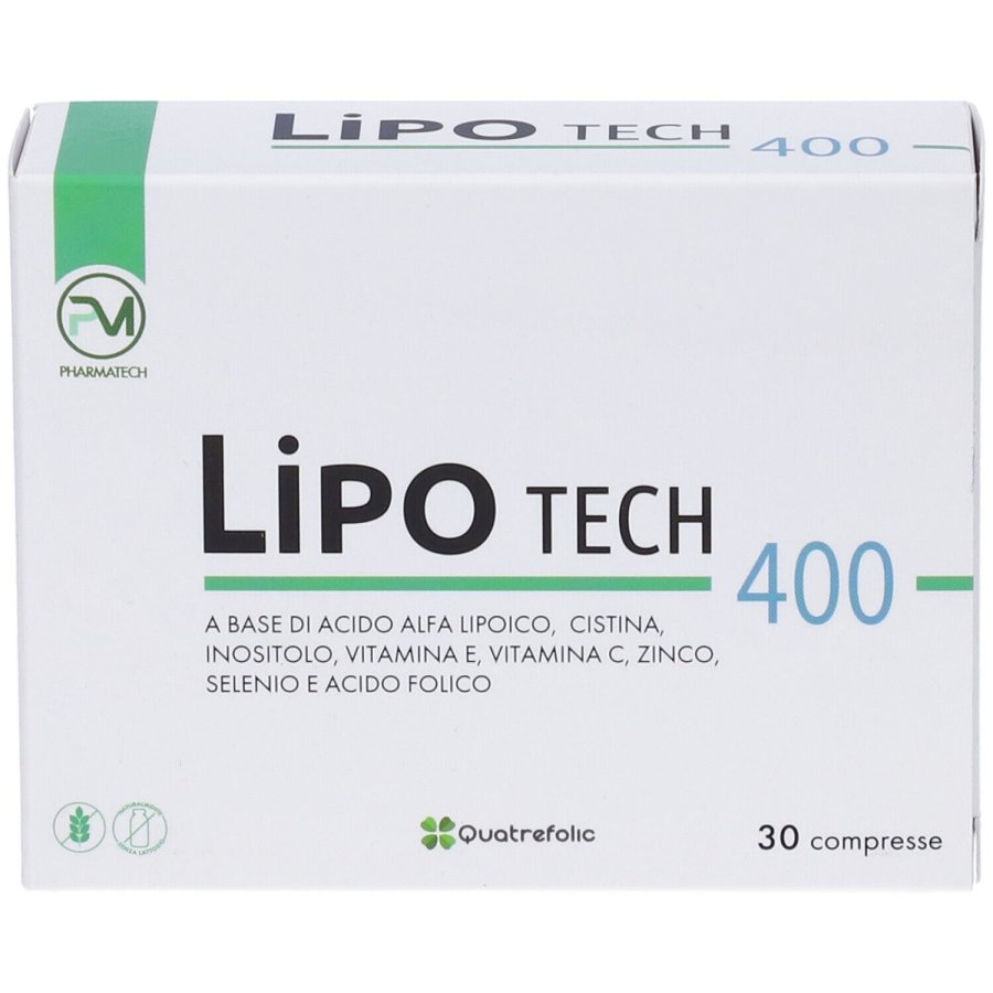 Lipotech 400, 30 Compresse