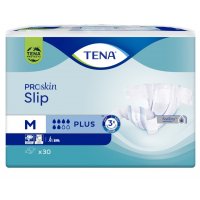 Tena Slip Plus Pannoloni A Mutandina Taglia M 30 Pezzi - La Protezione Affidabile per Tutta la Giornata