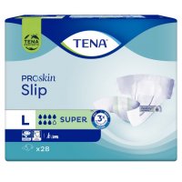 Tena Slip Super Pannoloni Taglia L - Confezione da 28 Pezzi