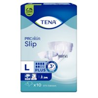 Tena Slip Plus Pannolone Mutandina Assorbente Misura L 10 Pezzi - Protezione e Comfort per l'Incontinenza