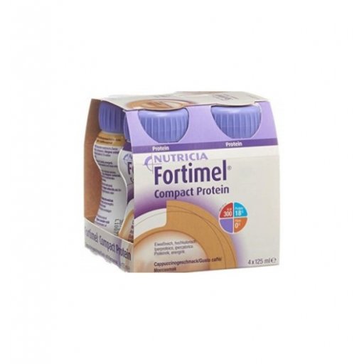 Nutridrink Compact Caffè - Supplemento Nutrizionale Completo - 4x125ml
