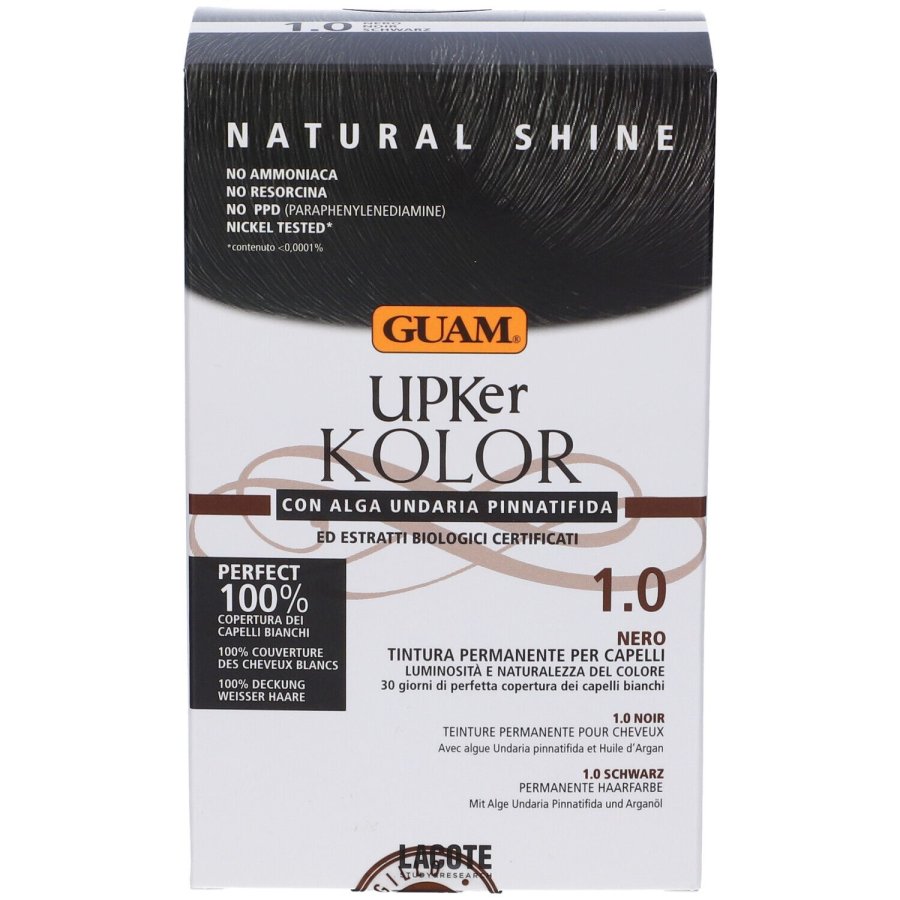 Guam, Upker Kolor Tinta Capelli, Nero 1.0