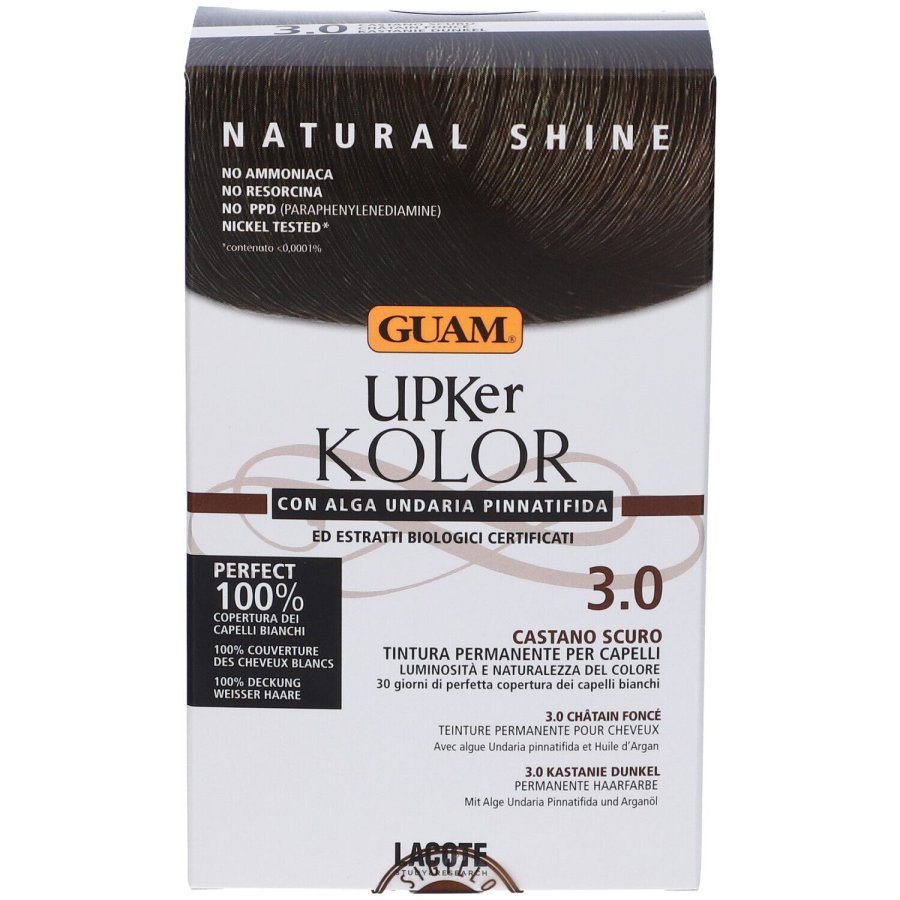 Guam, Upker Kolor Tinta Capelli, Castano Scuro 3.0