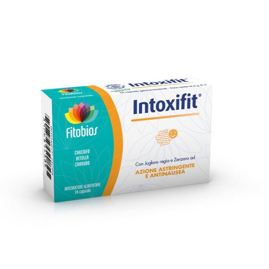 Intoxifit 24 Capsule - Integratore Detox Naturale