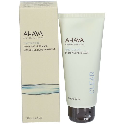 Ahava Time to Clear Maschera Purificante Viso, 100 ml
