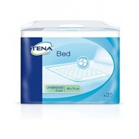 Tena Bed Plus Traverse 60x75cm - 35 Pezzi, Protezione per Perdite Urinarie e Procedure d'Igiene