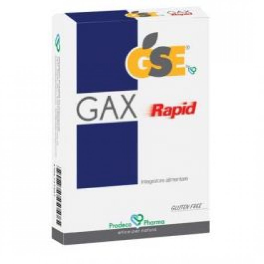 GSE Entero Gax 12 Compresse - Integratore Digestivo con Estratto di Semi di Pompelmo