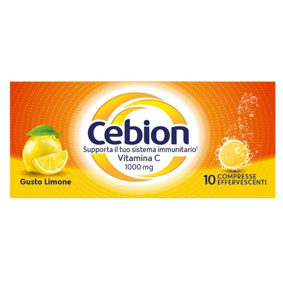 Cebion Effervescenti Limone, 10 Compresse