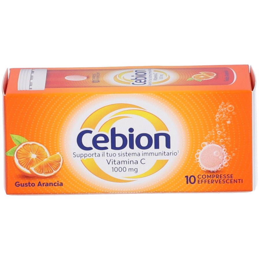 Cebion Effervescenti Arancia, 10 Compresse Cebion Effervescenti Arancia, 10 Compresse