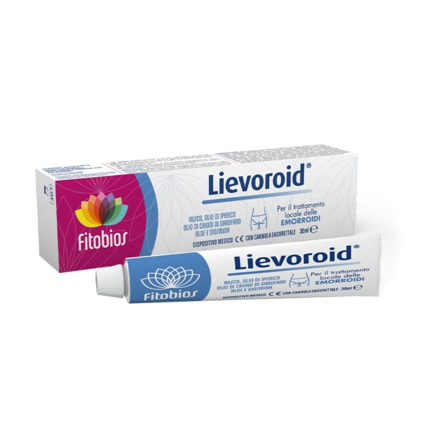 Lievoroid Pomata, trattamento locale per emorroidi, 30 ml