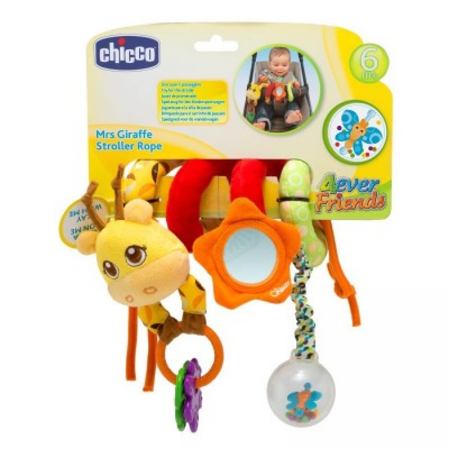 Chicco Gioco Jungle Stroller Toy 3-36 Mesi - Gioco Passeggio Colorato per Bambini