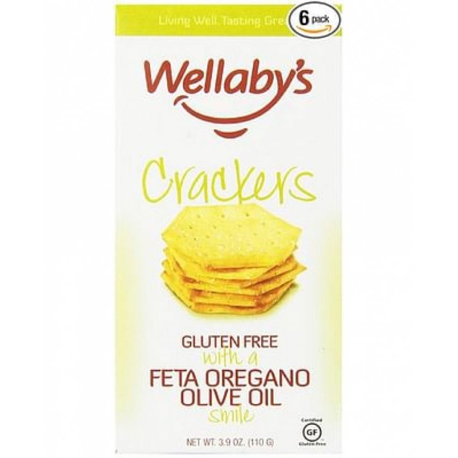 Wellaby's Crackers Feta Olive 100 g