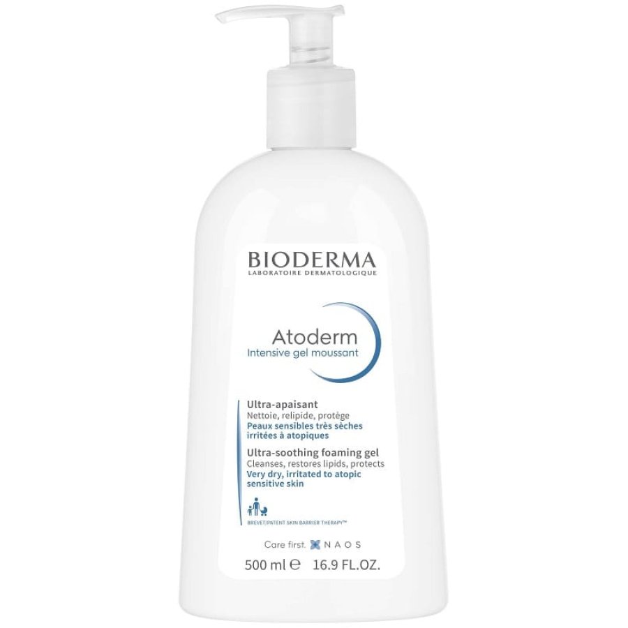 Bioderma Atoderm Intensive Gel Moussant 500ml - Gel Detergente