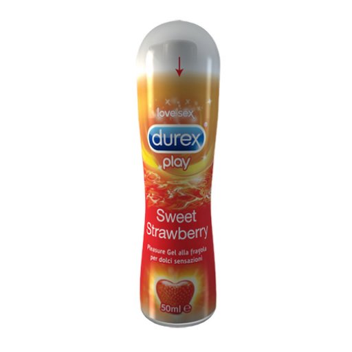 Durex Play - Sweet Strawberry Pleasure Gel alla Fragola per Dolci Sensazioni 50ml