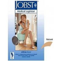 Jobst Ultrasheer - Collant Nature 5-10mmHg Taglia 4 - Comfort e Stile per Gambe Leggere