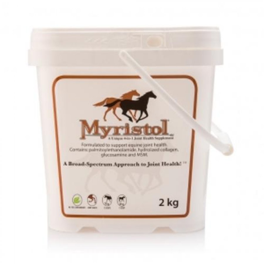 Myristol Miscela Salute Articolazioni Per Equini Secchiello 2kg - Integratore per la Salute delle Articolazioni dei Cavalli