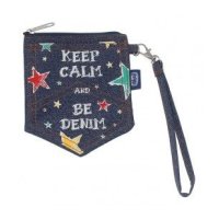 Chicco Pochette Denim Jeans 1 Pezzo, Accessorio Coordinato e alla Moda