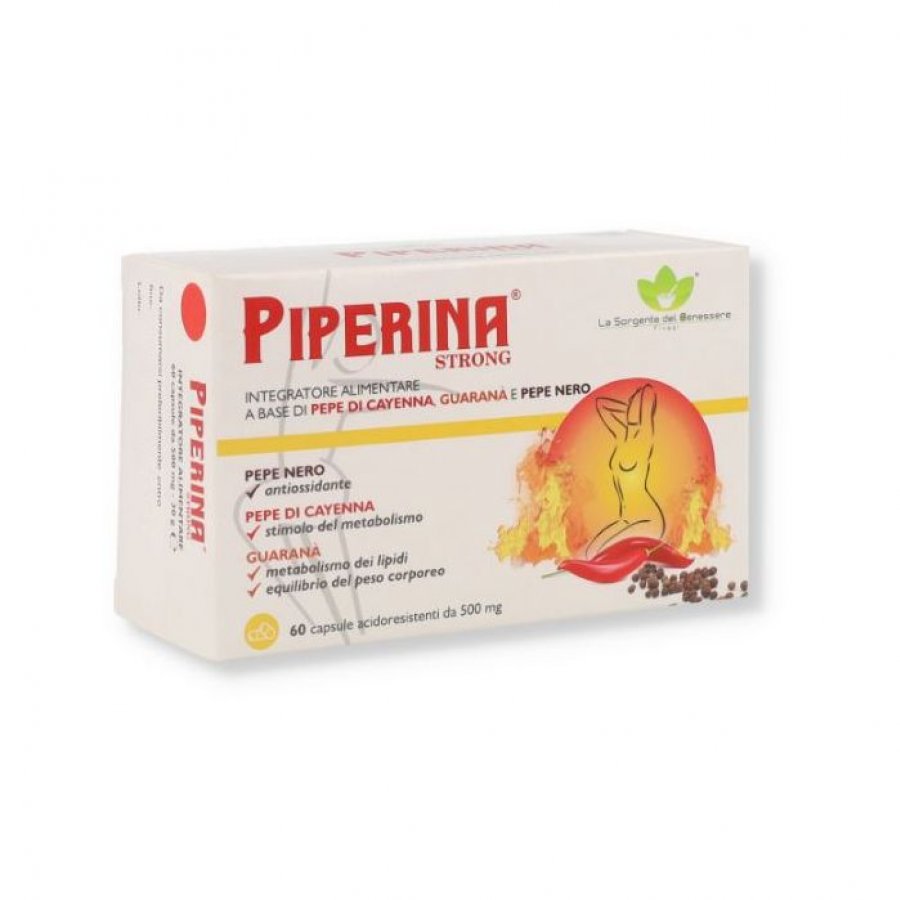 Piperina Strong - Integratore per l'Accelerazione del Metabolismo