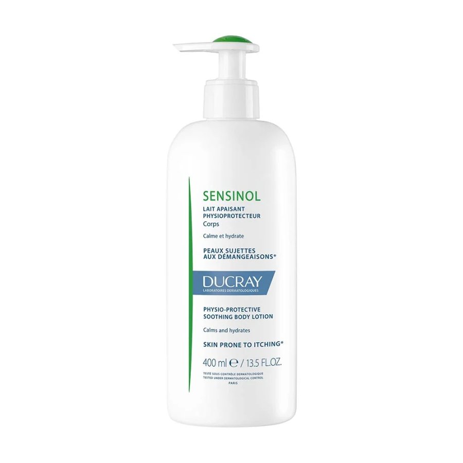 Ducray, Sensinol Latte Lenitivo Fisioprotettivo Corpo, 400 ml
